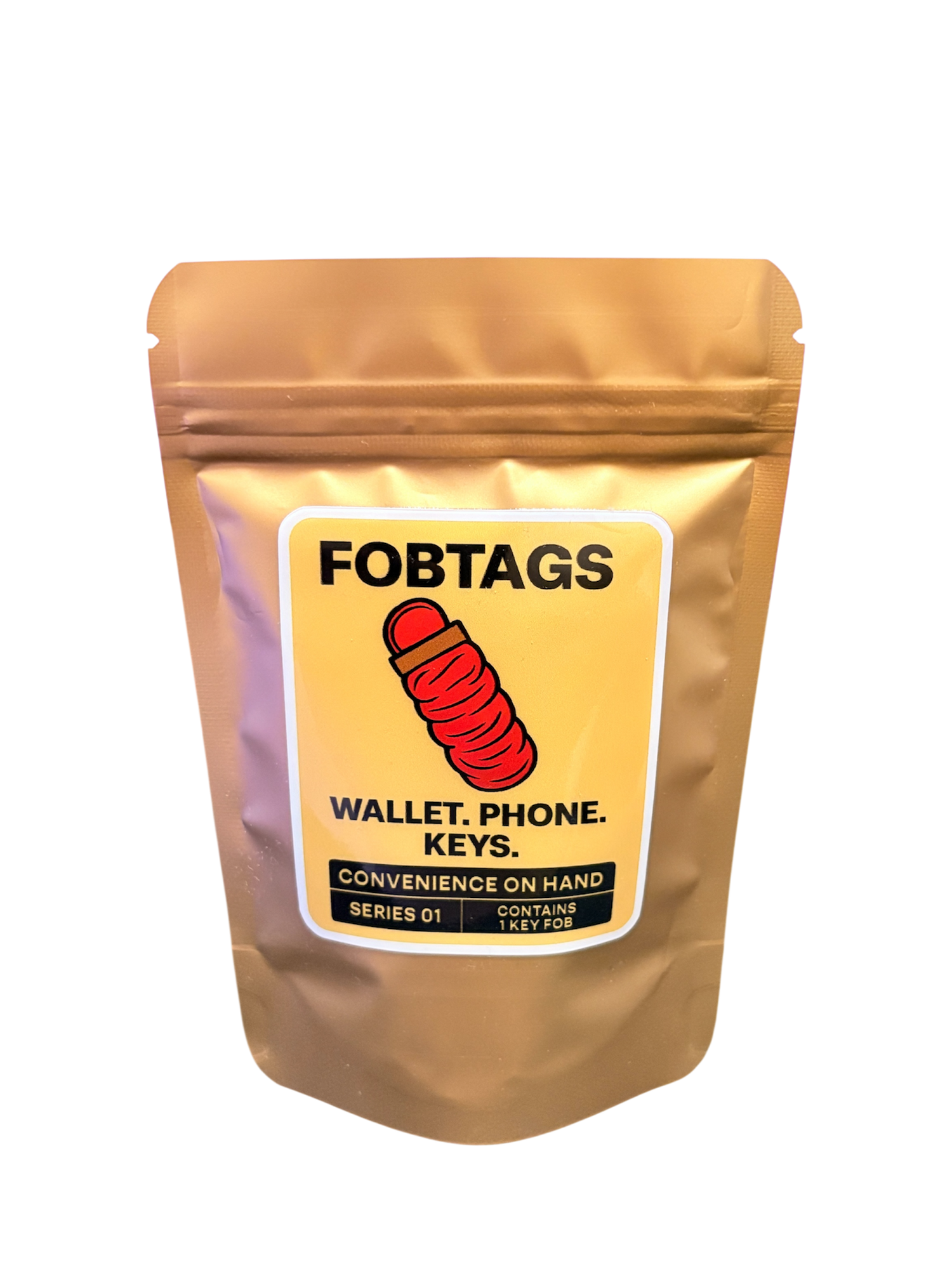 Premium Mystery Fobtag (Gold)