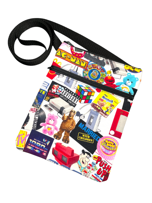 Retro Crossbody Bag - Arcade & 90s Icon