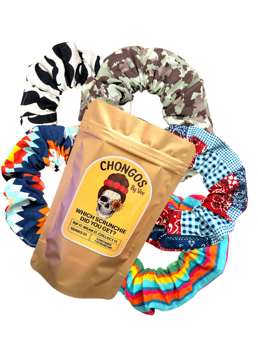 Premium Mystery Scrunchie - Wild Patterns